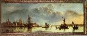 Aelbert Cuyp View on the Maas at Dordrecht Spain oil painting artist